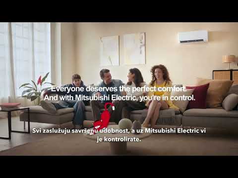 Uživajte u savršenoj udobnosti uz Mitsubishi Electric klima uređaje!
