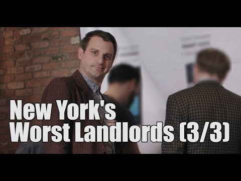 Guy Attempts To Sneak Into A Landlord Convention To Confront The Worst Landlords In New York City, And Hilarity Ensues