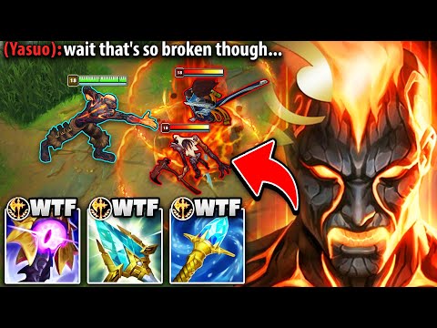 DIESER TYP HAT YASUO TOP AUSGEWÄHLT, ALSO HABE ICH BRAND GESPERRT UND IHN ZERSTÖRT! (DAS IST 100 ...
