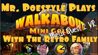 Mr. Poestyle Plays Walkabout Mini Golf With Off Grid Arcade , Retro Arcade Music Man And G.Parker