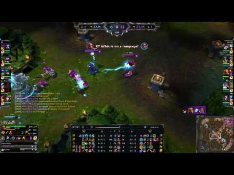 KT Insec Lee Sin vs Dr. Mundo - Korean Challenger Ranked Top