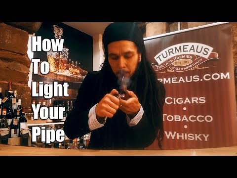 Turmeaus How To Video - How to Light Your Pipe