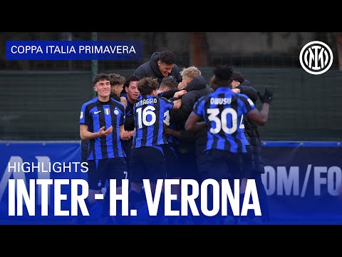 INTER 5-4 HELLAS VERONA | U19 HIGHLIGHTS | COPPA ITALIA PRIMAVERA TIM 22/23 ⚽⚫🔵