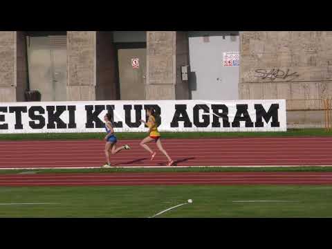 1500m [Ž], I. skupina, Herceg - Kup Hrvatske/Ekipno prvenstvo Hrvatske za juniore i juniorke 2019