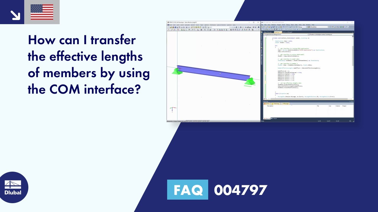 [EN] FAQ 004797 | How can I transfer the effective lengths of members using the COM interface?