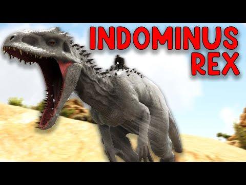 COMO "TAMEAR" INDOMINUS REX y TODAS SUS HABILIDADES (PC, PS y XBOX) - ARK: DOMINATION REX MOD