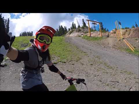 Whistler MTB Park 2017 - UNA MOSS, BLUE VELVET, CRANK IT UP - AWESOME!!