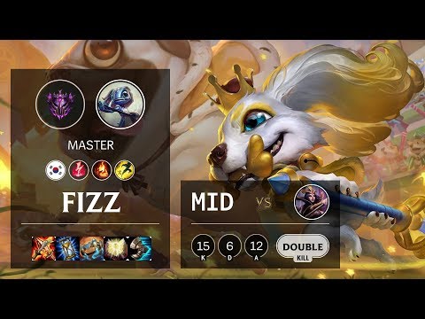 Fizz Mid vs LeBlanc - KR Master Patch 10.7