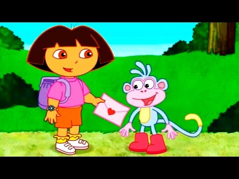 Dora the Explorer - Dora and the Lost Valentine.  Games for kids