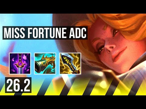 MISS FORTUNE & Brand vs VARUS & Lulu (ADC) | 10k gold comeback | EUW Master | 26.2