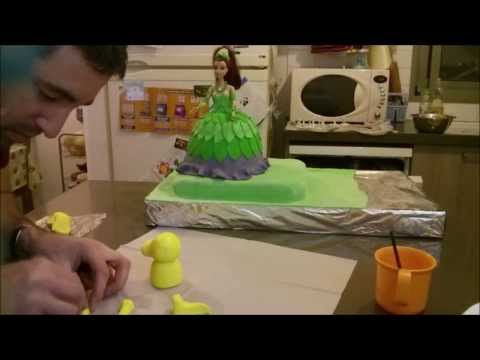 Inbar's 3rd Birthday Jungle Girl Cake - Time-Lapse