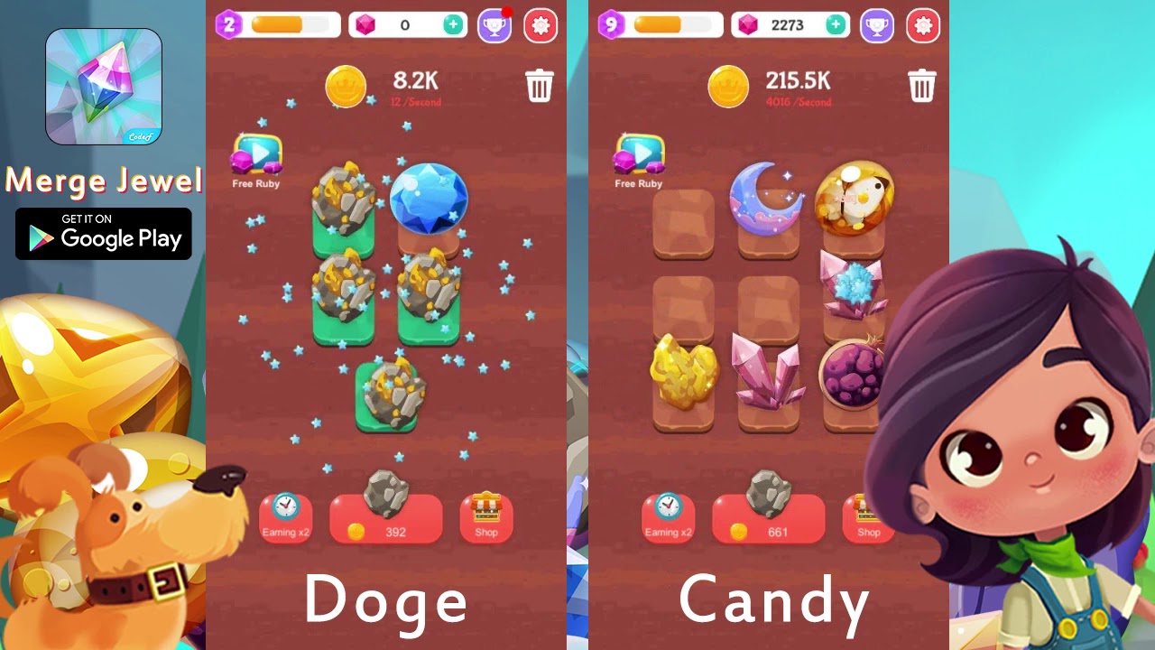 Merge Jewel - shining gems mania