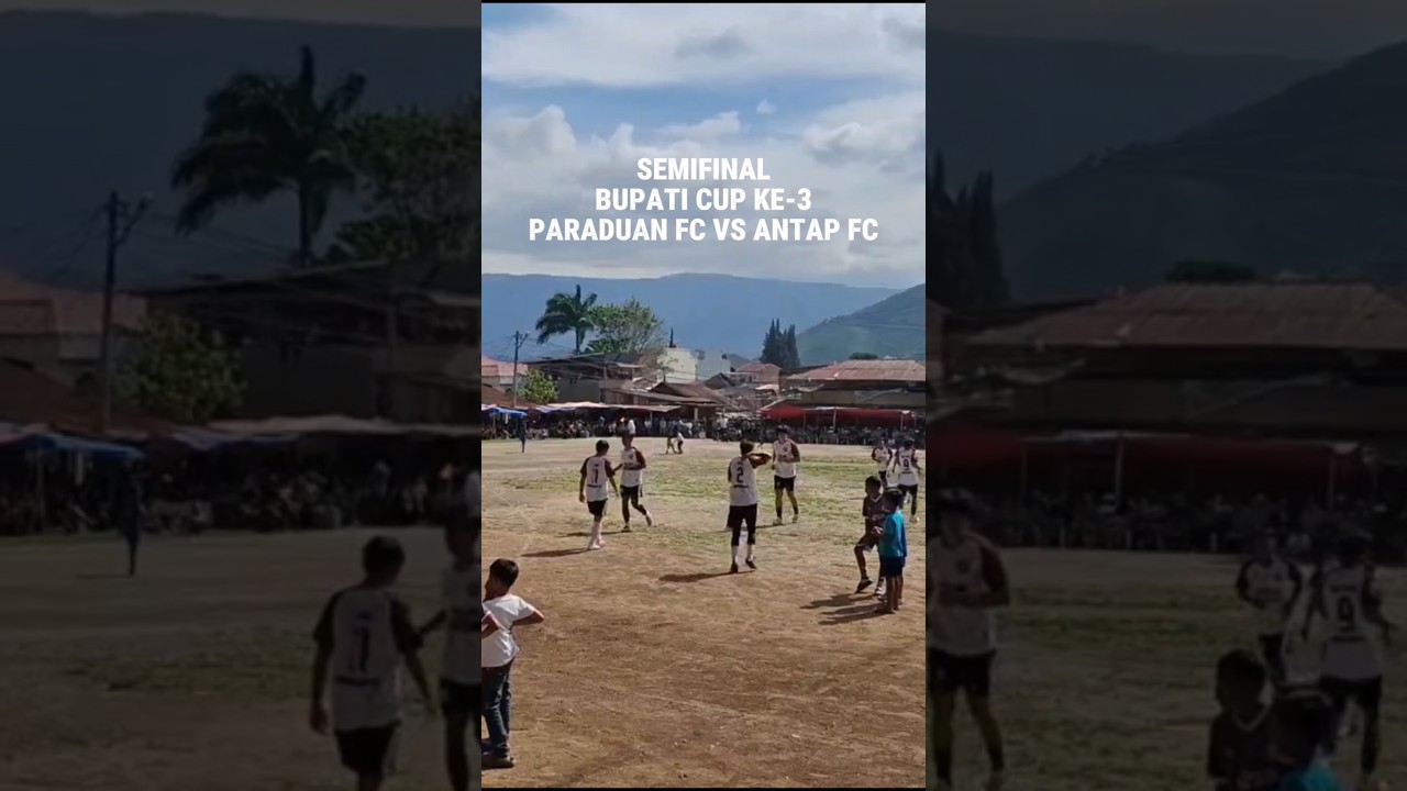 BUPATI CUP KE-3 : ANTAP FC DITUNGGU TRIPLE X SETELAH KALAHKAN PARADUAN FC 3 GOL.