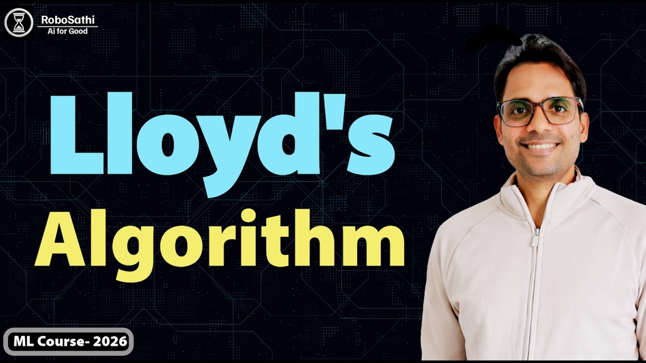 Lloyd’s Algorithm | K Means | Explained with Example