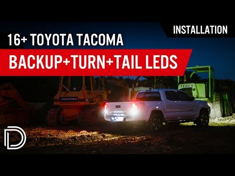 How to Install 2016+ Toyota Tacoma Reverse, Turn Signal, & Tail Light LEDs | Diode Dynamics