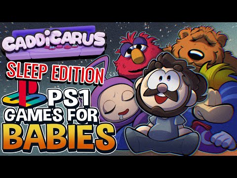 The Horrifying World of PS1 Games for Babies - Caddicarus | SLEEP EDITION
