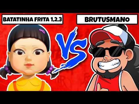 Batatinha Frita 1,2,3 (Round 6) Vs Brutusmano - Batalha de rap