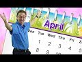 April | Calendar Song for Kids | Month of the Year Song | Jack Hartmann