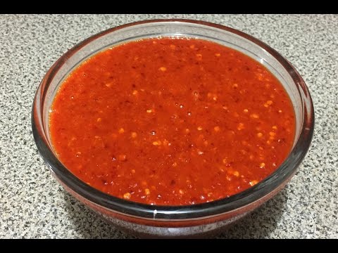 Salsa Roja de Arbol Deliciosa Video
