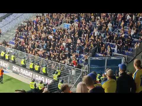 Brøndby - Pogon Szczecin hooligans