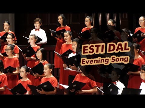 Esti Dal, Evening Song (Zoltán Kodály) | Singapore Symphony Children's Choir