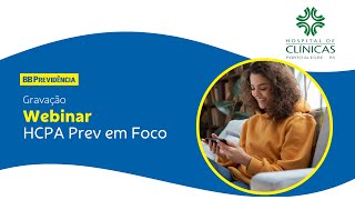 Webinar - HCPA Prev em foco