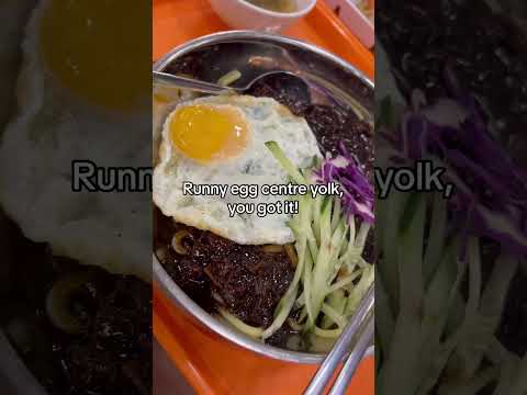 Traditional Korean food in a coffeeshop?! 🍜🇰🇷🥢