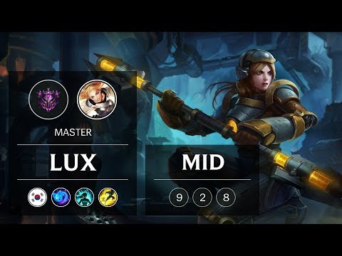 Lux Mid vs Lissandra - KR Master Patch 9.3