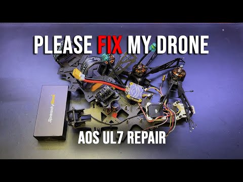 AOS UL7 Complete Repair | FPV Drone Build