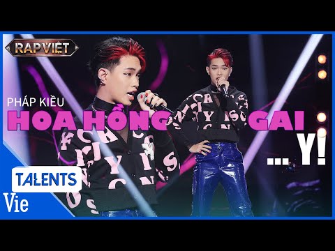 HOA HỒNG GAI..Y! - Pháp Kiều bùng nổ sân khấu RAP VIỆT mùa 3 với 4 CHỌN | Rap Việt Live Stage