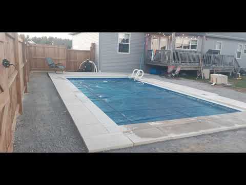 Pool construction ICF step by step