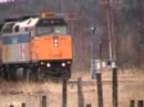 VIA 14 arriving at Sackville, NB May 6 2007