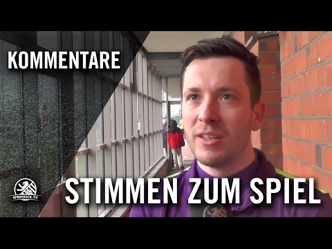 Die Stimmen zum Spiel (1. FC Schöneberg - SP. Vg. Blau-Weiß 90 Berlin, Testspiel) | SPREEKICK.TV