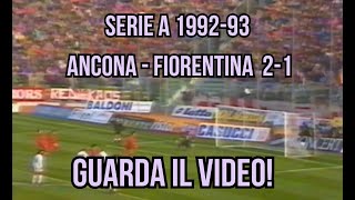 Anteprima di Ancona - Fiorentina