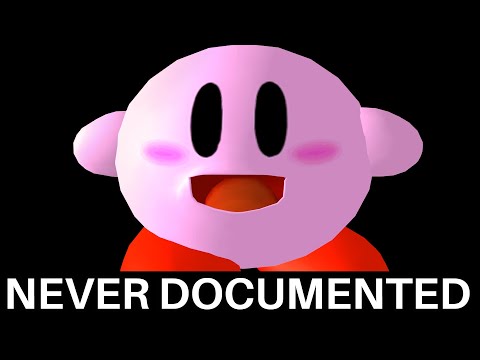 The Kirby Glitch Left Undocumented for 25 Years