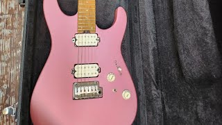 Video thumbnail for charvel pro mod dk24 HH 2pt cm (satin burgundy mist) by 광숙이의 메탈 일기