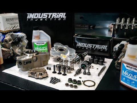Inside a 5.9L Cummins XP Cp3 12mm Fuel Injection Pump