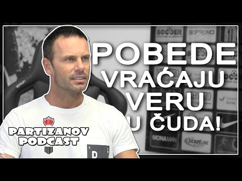 PARTIZANOV PODCAST: Bojan Ostojić - Vratićemo navijače pobedama, pun stadion se ne zaboravlja!