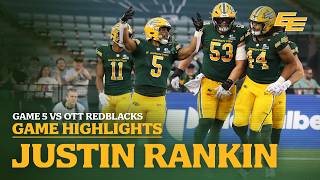 WEEK 6 | Justin Rankin Highlights vs Ottawa REDBLACKS | 07.09.26