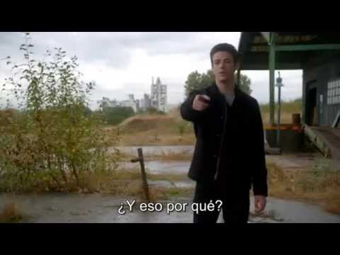 The Flash 1x08 "Flash vs Arrow" Oliver and Barry