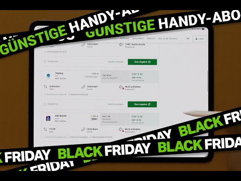 Black Friday: So findest du das beste Handy-Abo! 📱