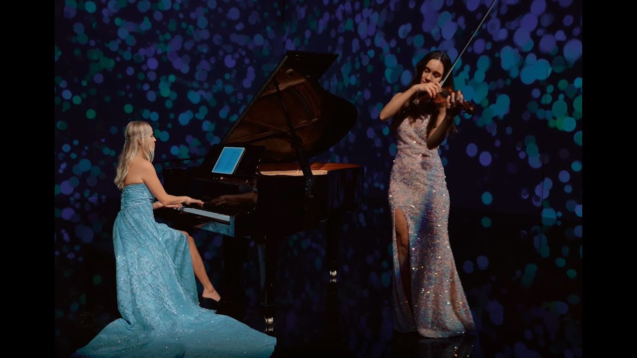 Promotional video thumbnail 4 for Elegant classical, electronic violinist