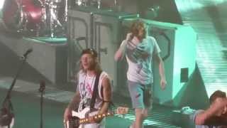 McBusted - I Want You Back/T-shirts/Tom on drums/Danny crowd - BIC Bournemouth 29/05/14
