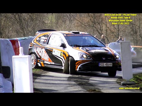 Bieszczad Jacek / Piczak Paweł - Honda Civic Type R - Wiosenny Super Sprint Ropa 27-03-2022