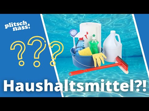 Grünes Poolwasser mit Haushaltsmitteln reinigen: Geht das?