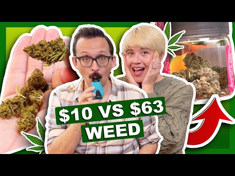 MOST EXPENSIVE VS CHEAPEST WEED 💸 ($10 vs $63)