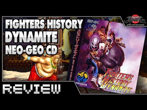 Fighters History Dynamite mini review w/ Cr8zyKuban0 - Neo Geo CD