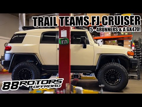 TOYOTA FJ CRUISER TRAIL TEAMS EDITION KING SHOCKS & CAMBURG KINETIK UCA