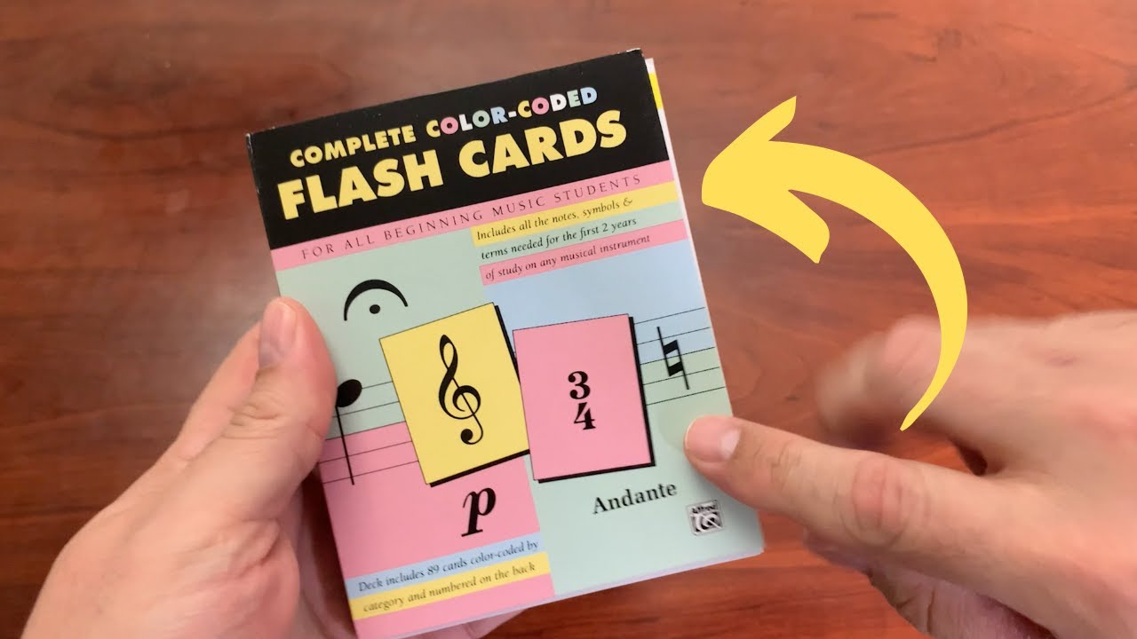 Flashcards to help you learn to read music (review)