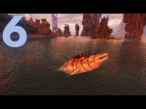 Taming a High Level Basilosaurus! - Ark the Center Ep 6